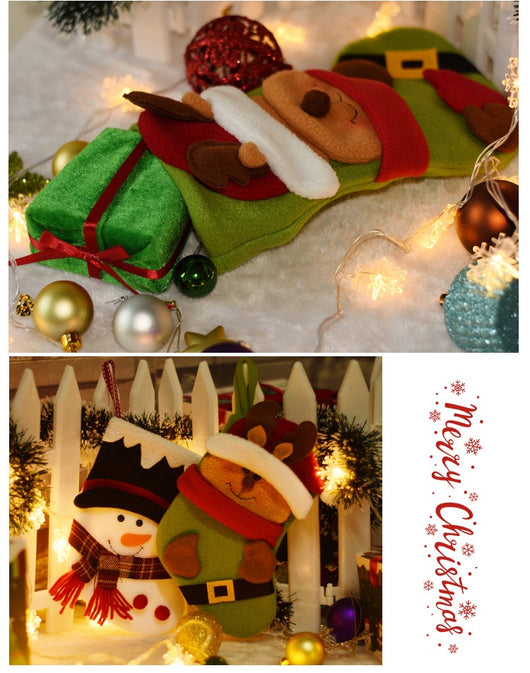 Medias Navideñas Decorativas - Juego de Tamaños Grande, Mediano y Pequeño - Image 51