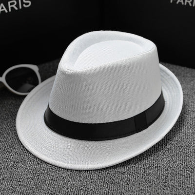 Sombrero Jazz de Color Liso - Estilo Clásico Versátil - Image 16