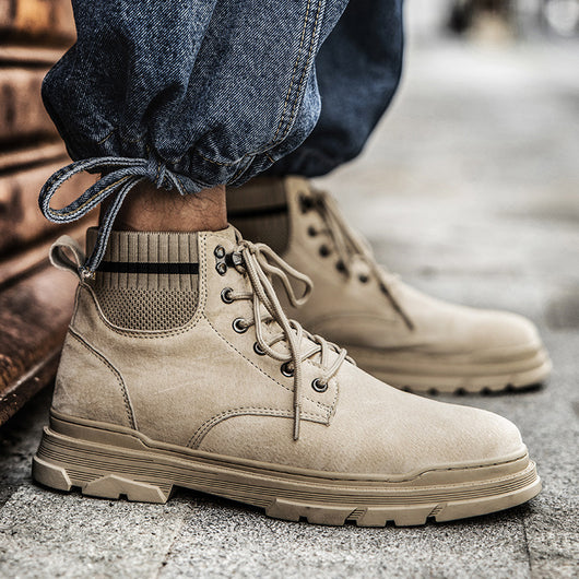 Zapatos Casuales Mid-Top para Hombre - Estilo Urbano Tendencia - Image 5