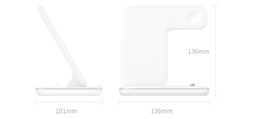 Cargador Inalámbrico 3 en 1 para Teléfono, Reloj y Auriculares - Image 10