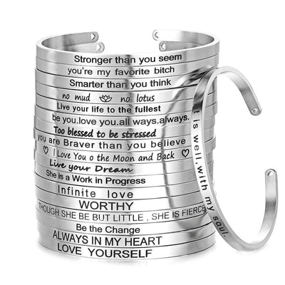 Pulsera de Acero Inoxidable Personalizable - Image 40