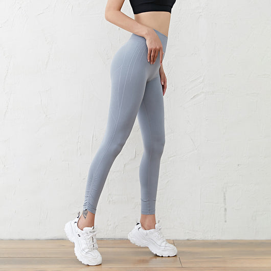 Pantalones Deportivos Cintura Alta Melocotón - Image 3