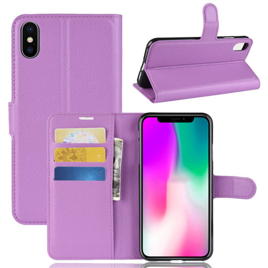 Funda de Cuero con Patrón Litchi - Protección Premium - Image 4