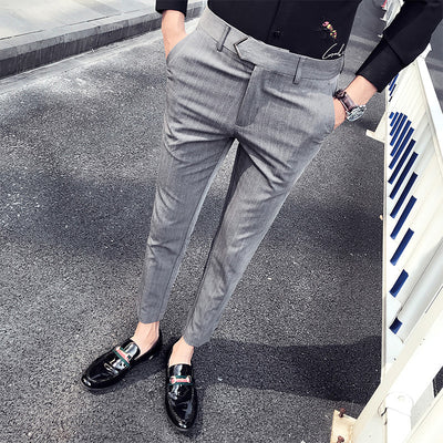 Pantalones Cropped a Rayas - Elegancia Profesional y Moderna - Image 36
