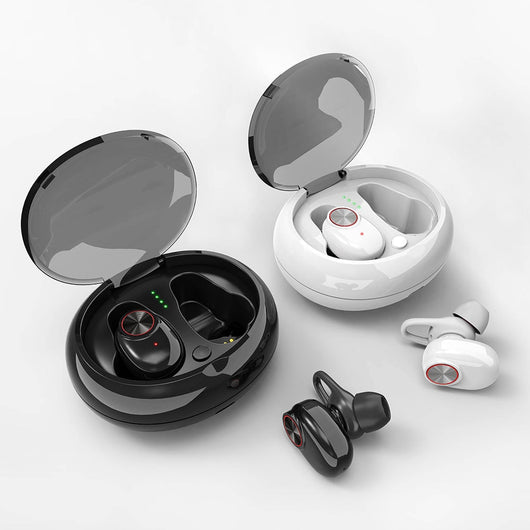 Auriculares Inalámbricos Bluetooth 5.0 con Estuche de Carga y Certificación IPX5