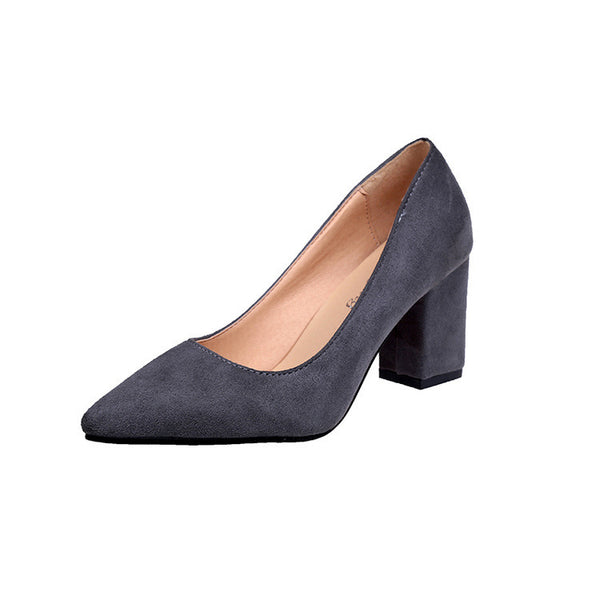 Tacones Elegantes Punta Abierta