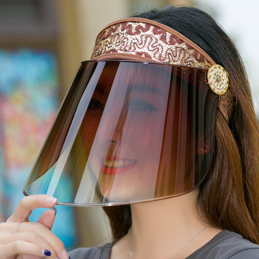 Gorra de Protección Solar con Lente Integrada