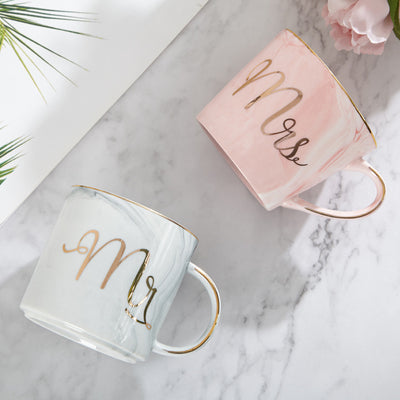 Taza de Cerámica Marmolada Nórdica - Vaso para Café y Leche - Image 4
