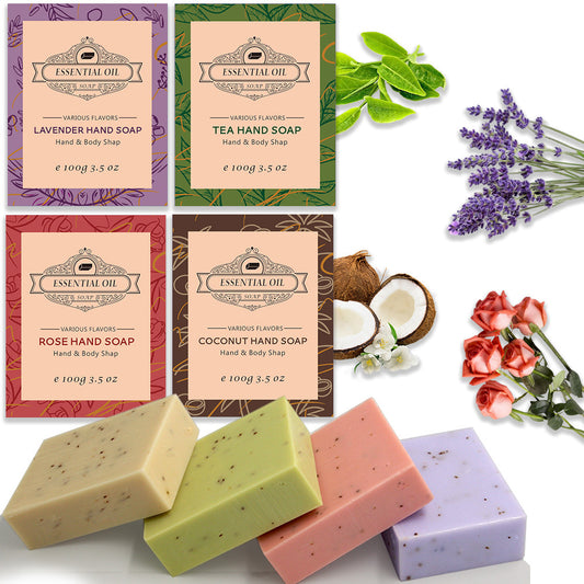 Jabón Artesanal de Aceites Esenciales con Efecto Escarcha para Baño y Cuerpo - Image 2