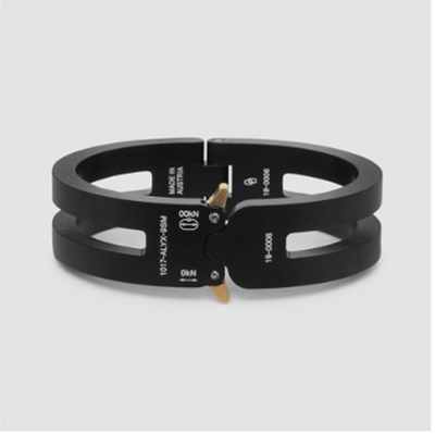 Pulsera de Metal con Cierre de Función Industrial