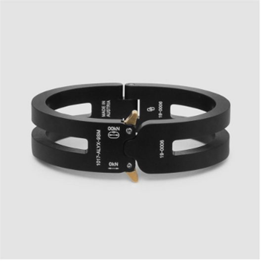 Pulsera de Metal con Cierre de Función Industrial