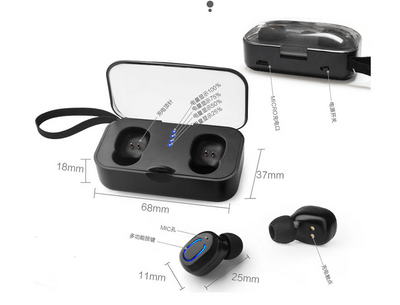 Auriculares Bluetooth 5.0 TWS Mini con Modo Privado - Llamadas Nítidas Binaural - Image 6