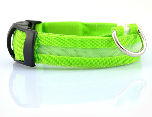 Collar LED Luminoso para Perros y Gatos - Seguridad Nocturna con Luz Fluorescente - Image 11