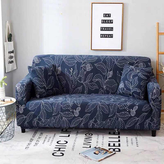 Funda Elástica para Sofá Azul - Protección y Estilo para tu Sala - Image 4