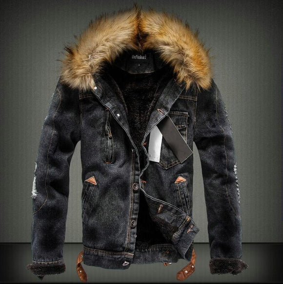 Chaqueta Vaquera Premium con Forro Aterciopelado