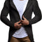Cardigan Hoodie para Hombre - Suéter Abrigo Elegante