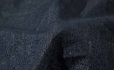 Camisa Denim Holgada con Bordado de Grúa Estilo Chino - Tallas Grandes - Image 9