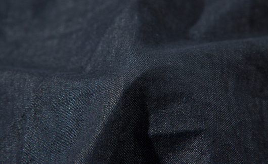 Camisa Denim Holgada con Bordado de Grúa Estilo Chino - Tallas Grandes - Image 9
