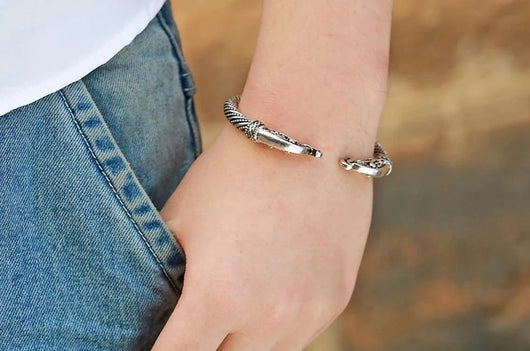 Pulsera Guerrero Vikingo Estilo Retro Vintage - Image 10
