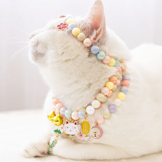 Collar Pendiente de Perla para Gato Fairy Girl