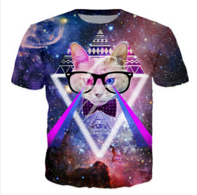 Playera Unisex Estampado Digital Creativo - Cómoda y Versátil para Verano - Image 7
