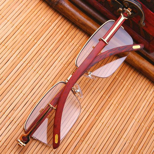 Gafas de Sol con Patillas de Madera Cristal - Image 12