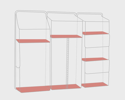 Organizador de Pañales para Cuna - Bolsa Colgante Multiusos - Image 3