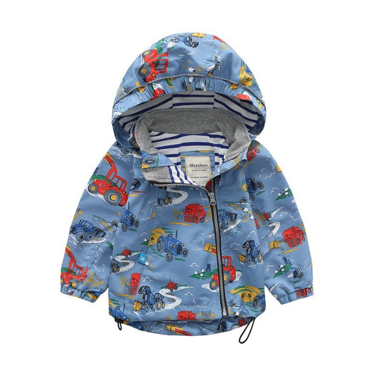 Abrigo Impermeable con Capucha para Niños - Image 15