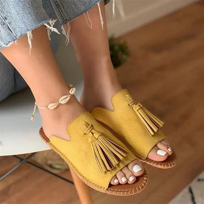 Sandalias de Cáñamo con Flecos para Mujer - Image 9