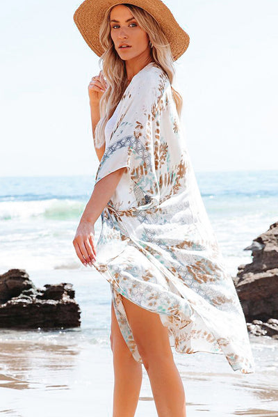 Chaqueta de Playa Suelta Protección Solar con Tul para Mujer - Image 10