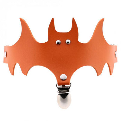 Calcetines de Muslo con Alas de Murciélago y Anillo de Cuero para Halloween - Image 13