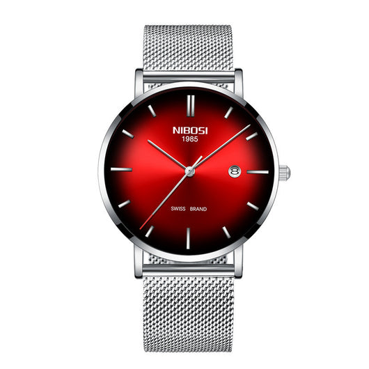 Reloj de Hombre Nibosi Elegante Acero Inoxidable - Resistente al Agua con Calendario - Image 25
