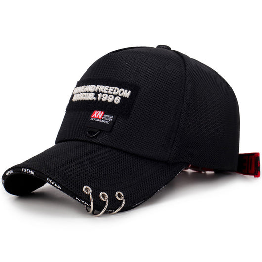 Gorra Warwick con Ala de Tres Aros y Parche - Image 6