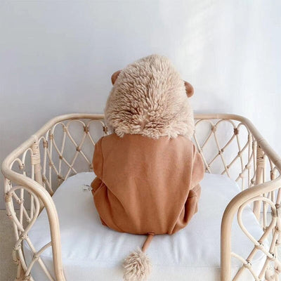 Mono Acolchado de Invierno para Bebé con Terciopelo - Image 11