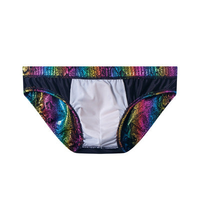 Bóxer de Baño Hombre Arcoíris Serpentina - Image 24