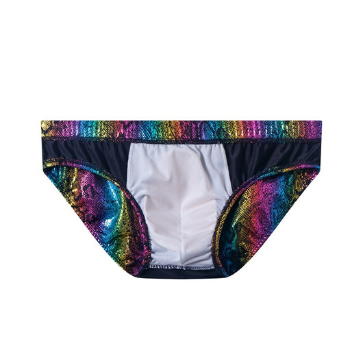 Bóxer de Baño Hombre Arcoíris Serpentina - Image 24