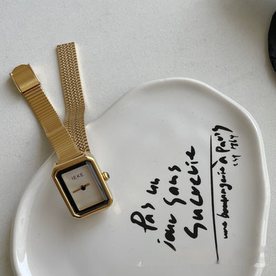 Reloj de Acero Elegancia Retro Debutante - Image 3