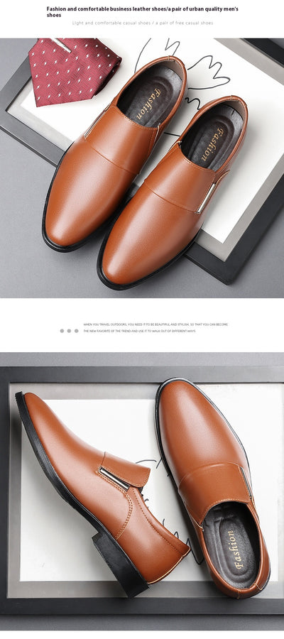 Zapatos Formales de Cuero con Punta Afilada para Hombre - Image 23