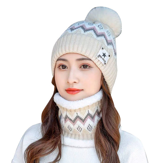 Conjunto Gorro y Bufanda Polar Protección para Oídos - Image 6