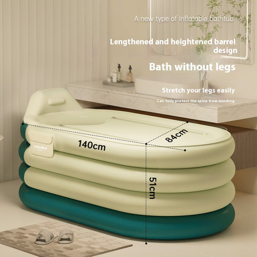 Bañera Inflable Portátil con Almacenamiento Integrado - Image 3
