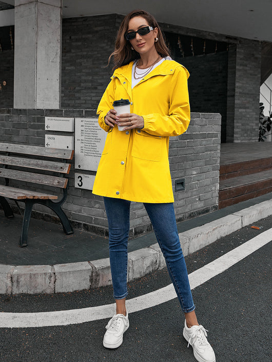 Chaqueta Deportiva Impermeable con Cierre de Media Longitud - Image 31