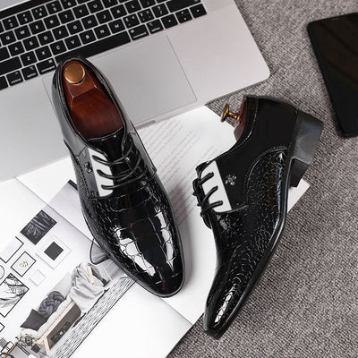 Zapatos de Cuero para Hombre Elegancia Ejecutiva Invierno - Image 12