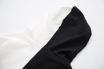 Sudadera con Capucha de Contraste Amplia y Versátil - Image 18