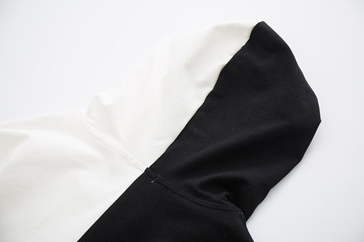 Sudadera con Capucha de Contraste Amplia y Versátil - Image 18
