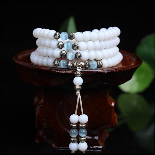 Pulsera de Cristal Natural Multicapa