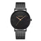 Reloj de Acero Inoxidable Geneva para Hombre con Malla Metálica