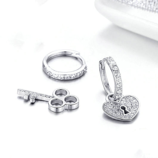 Aretes de Llave y Candado - Image 5