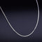 Women's Sweet Heart Shaped Heart Pendant Box chain C