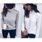 Blusa de Encaje con Cuello Redondo y Detalle de Hebilla en Hombros