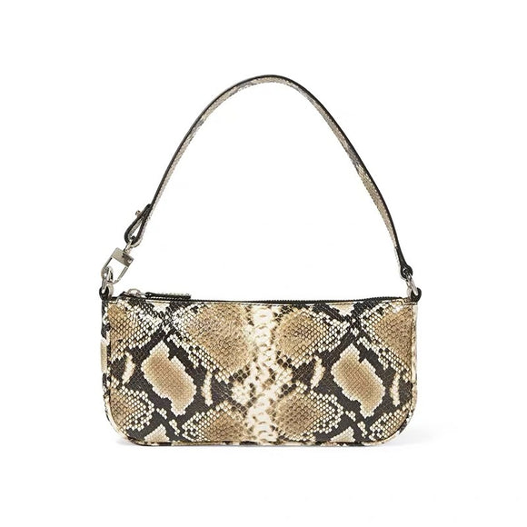 Bolso de Cuero Marrón Estilo Medieval Retro Francés